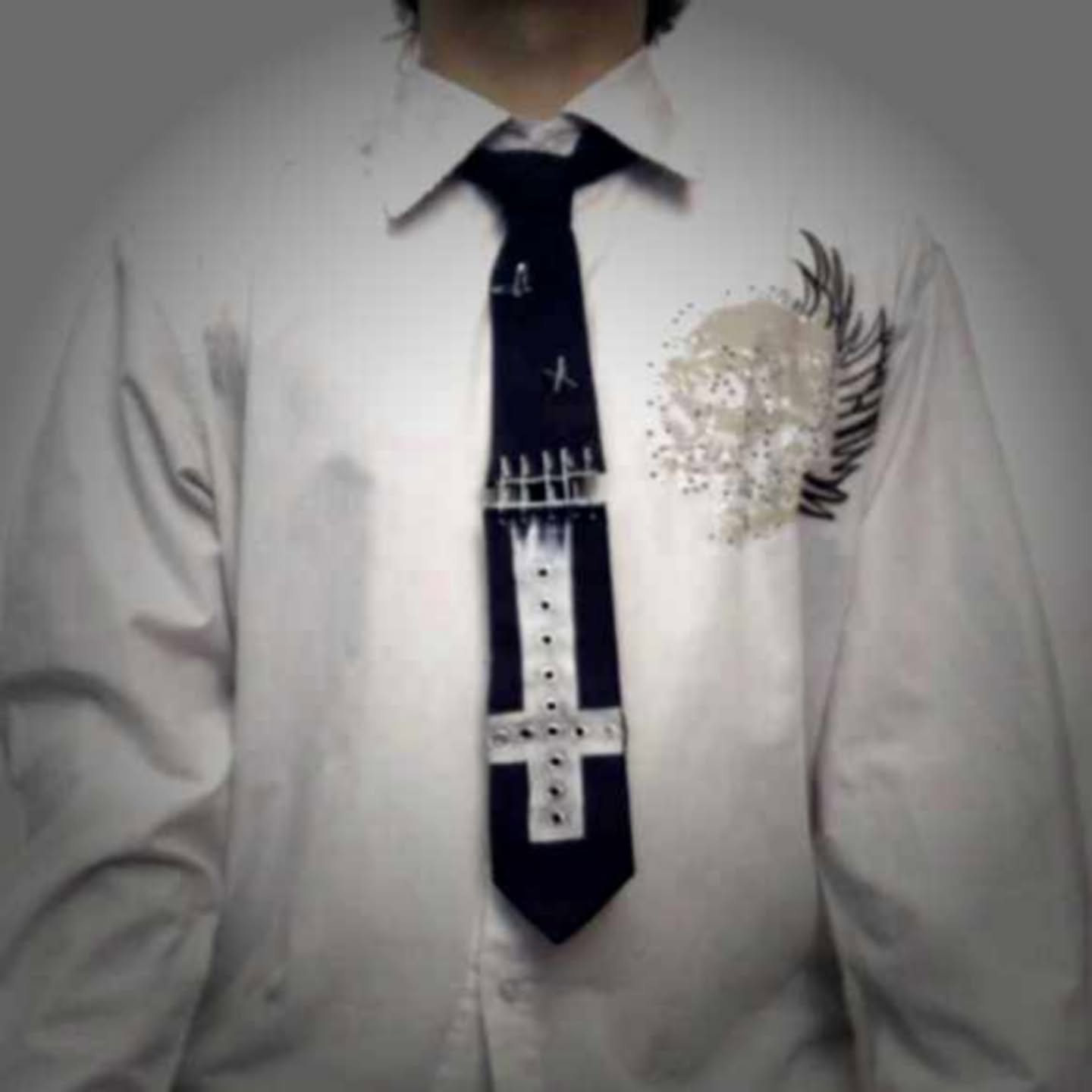 Corbata luto 004